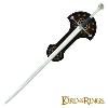 LOTR (LE SEIGNEUR DES ANNEAUX) - ANDURIL EPEE DU ROI ARAGORN ELESSAR OFFICIELLE PLAQUE OR 24 K + SUPPORT BOIS (UNITED CUTLERY BRANDS)