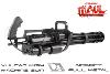 STAR WARS (SERIE) : MAUL SHADOW LORD - MITRAILLEUSE ICARUS AUTOMATIQUE VULCAN M134-A2 OFFICIELLE TOUT METAL "HEAVY ROTARY BLASTER CANNON" (LONG MACHINE GUN - AIRSOFT - CLASSIC ARMY)