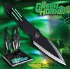 THE GREEN HORNET - COUTEAUX A LANCER KATO OFFICIELS AVEC SUPPORT DELUXE (KATO'S THROWING KNIVES - HOLLYWOOD COLLECTIBLES - MASTER CUTLERY)