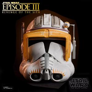 STAR WARS : REVENGE OF THE SITH - CASQUE CLONE COMMANDER CODY OFFICIEL AVEC CHANGEUR DE VOIX (HASBRO - THE BLACK SERIES)