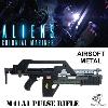 ALIENS: COLONIAL MARINES - HUDSON CUSTOM PULSE RIFLE M41A1 TOUT AUTOMATIQUE AVEC COMPTEUR A LED & MARQUAGES TYPE STICKERS (VERSION SNOW WOLF)
