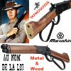 AU NOM DE LA LOI (STEVE MCQUEEN) - WINCHESTER JOSH RANDALL OFFICIEL LIMITED EDITION CUSTOM BLACK (SOUS LICENCE WINCHESTER M1892 - MARUSHIN - JAPAN IMPORT)