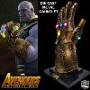 AVENGERS : INFINITY WAR - REPLIQUE GANTELET THANOS TOUT METAL AVEC LEDS + SUPPORT DELUXE (REPRODUCTION ART REPLICAS)