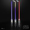 STAR WARS - SABRE LASER DARK REVAN FX ELITE AVEC LAME AMOVIBLE (2 COULEURS) ET CRYSTAL AMOVIBLE (HASBRO - THE BLACK SERIES)