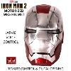 IRON MAN 2 - CASQUE INTEGRAL MARK V OUVERTURE MOTORISEE, SON & LEDS, AVEC COMMANDE VOCALE "JARVIS" + COMMANDE DIGITALE + TELECOMMANDE (REPRODUCTION AUTOKING)