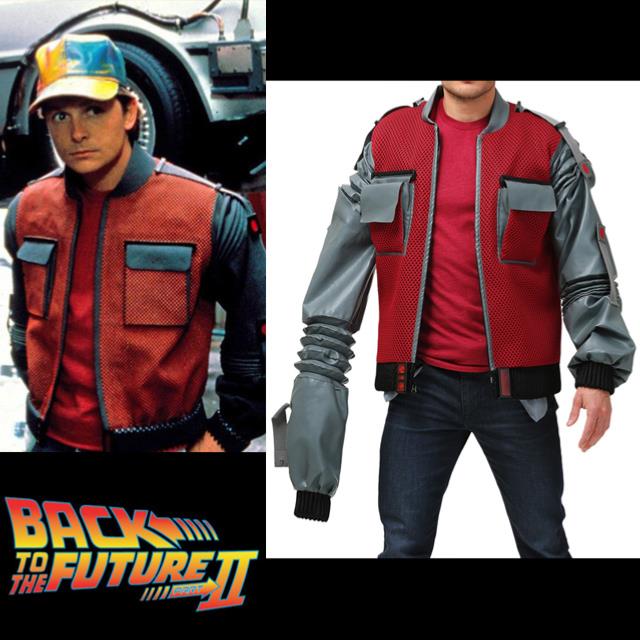 RETOUR VERS LE FUTUR 2 BLOUSON OFFICIEL DE MARTY MCFLY (UNIVERSAL STUDIOS TAILLE LXL)