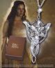 LOTR (LE SEIGNEUR DES ANNEAUX) - PENDENTIF PACK OFFICIEL ARWEN ARGENT MASSIF ET PRESENTOIR DELUXE (THE NOBLE COLLECTION)