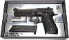 RESIDENT EVIL 7 (BIOHAZARD)  - PISTOLET BERETTA M92 ALBERT WESKER MODEL 01 PERFORMANCE OFFICIEL UMBRELLA CORPORATION LIMITED EDITION (SOUS LICENCE CAPCOM - IMPORT JAPAN MARUI)