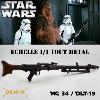 STAR WARS - REPLIQUE MITRAILLEUSE MG34 / DLT-19 TOUT EN METAL (REPRODUCTION VERSION DENIX - INSPIRATION DE LA BASE DU DLT-19 HEAVY BLASTER RIFLE)