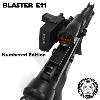  STAR WARS - STORMTROOPER BLASTER E11 COLLECTOR OFFICIEL LIMITED EDITION AVEC PLAQUE SIGNÉE & NUMEROTÉE + SUPPORT BOIS DELUXE (ORIGINAL STORMTROOPER - NEW MODEL)