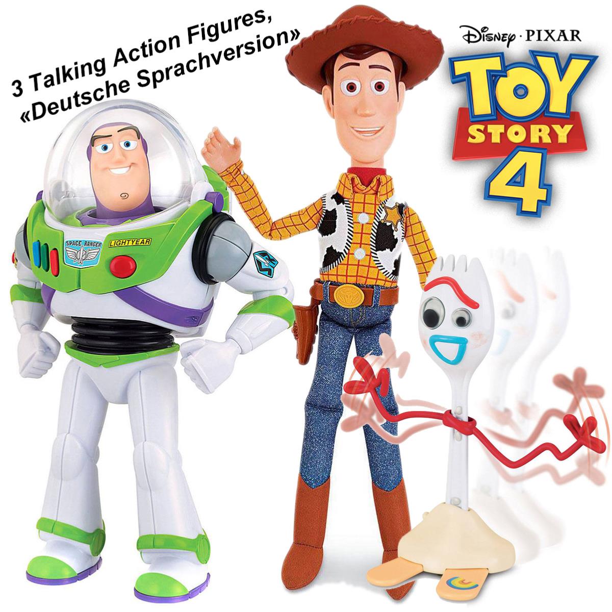 TOY STORY 4 - 3 FIGURINES TAILLE 1/1 INTERACTIF MOBILE AVEC SON