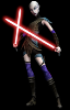 STAR WARS - SABRE LASER ASAJJ VENTRESS FX (HASBRO - THE BLACK SERIES - THE CLONE WARS)