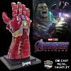 AVENGERS : ENDGAME - REPLIQUE NANO GANTELET HULK TOUT METAL AVEC LEDS + SUPPORT DELUXE (REPRODUCTION ART REPLICAS)