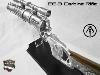 STAR WARS - BOBA FETT REPLIQUE FUSIL BLASTER EE-3 CARBINE RIFLE AVEC SUPPORT "EXCLUSIF" ! (REPRODUCTION ART REPLICAS)