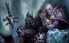 WORLD OF WARCRAFT : WRATH OF THE LICH KING - REPLIQUE EPEE FROSTMOURNE DE ARTHAS DEUILLEGIVRE AVEC SUPPORT BOIS DELUXE (REPRODUCTION ART REPLICAS)
