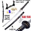 KILL BILL - KATANA DE BILL : PACK SABRE "LAME DAMAS" FORGE MAIN LIMITED EDITION (KATANA PRACTICAL AVEC GRAVURE - REPRODUCTION ART REPLICAS / WINDLASS STEELCRAFTS)