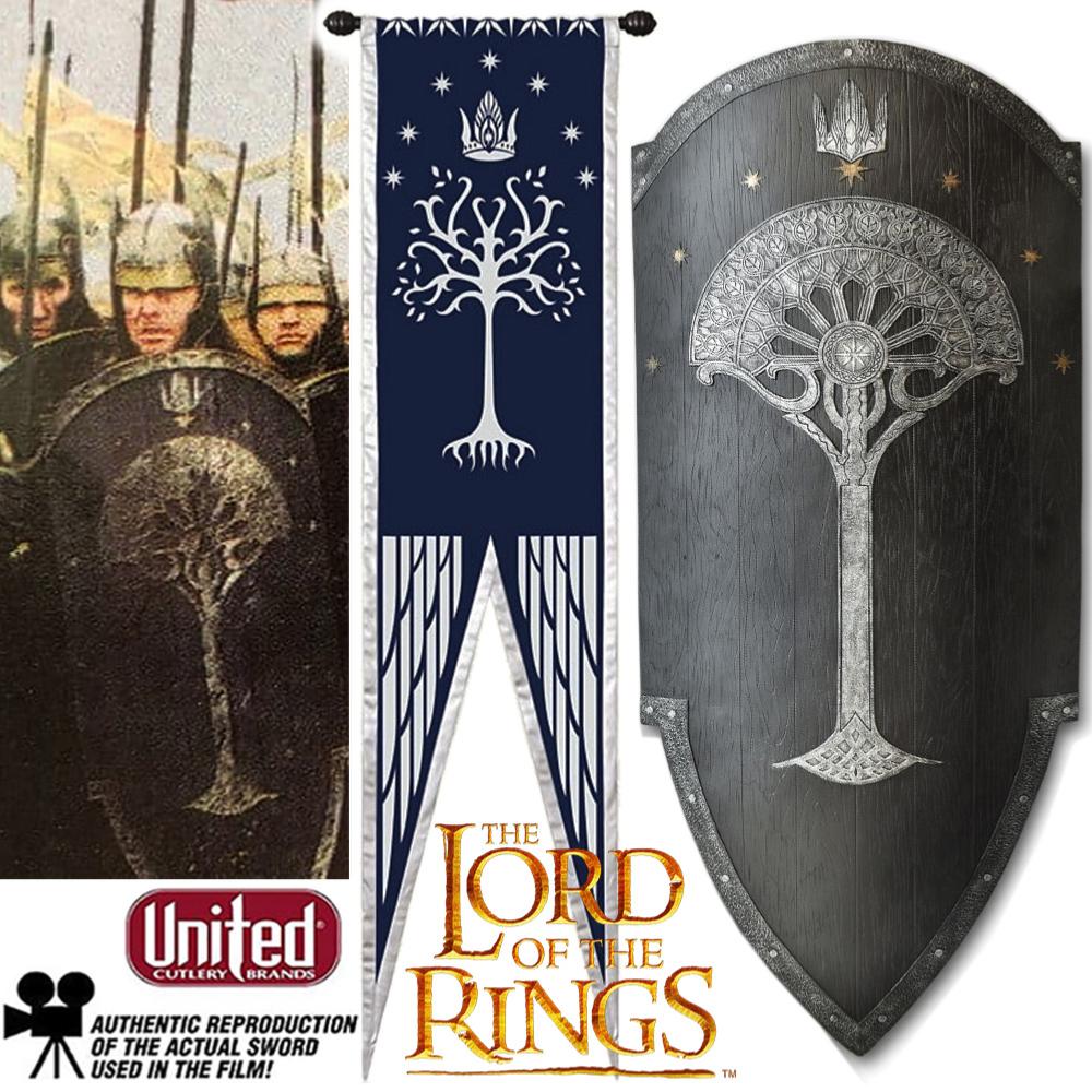 LOTR LE SEIGNEUR DES ANNEAUX BOUCLIER DE L ARMEE DU GONDOR 