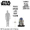 STAR WARS - DROID RD-D2 OFFICIEL ECHELLE 1/1 ANIMÉ AVEC ECLAIRAGE & SONS ORIGINAUX (LICENCE LUCASFILM™ LTD. & DISNEY)