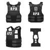 RESIDENT EVIL 2 (BIOHAZARD RE:2 ) - VESTE PARE BALLE R.D.P. LEON OFFICIELLE (PROP REPLICA - CAPCOM)