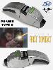 STAR TREK : FIRST CONTACT - PACK PHASER TYPE II & PHASER TYPE III OFFICIELS VERSION CUSTOM  AVEC FONCTION ELECTRONIQUE ET TIR DE CARTOUCHE PVC (ECHELLE 1/1 - NERF LMTD - HASBRO)