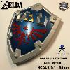 THE LEGEND OF ZELDA - REPLIQUE BOUCLIER DE LINK TOUT METAL "PREMIUM EDITION" (REPRODUCTION ART REPLICAS / WINDLASS STEELCRAFTS)