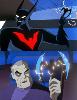 BATMAN BEYOND, ANIMATED SERIES - MEGA PACK OFFICIEL : BATARANG BLEU + BATARANG ROUGE + LANCE GRAPPIN ECHELLE 1/1 (DC COLLECTIBLES - NECA)