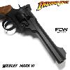 INDIANA JONES - REVOLVER WEBLEY MARK VI TOUT METAL & CROSSE BOIS VERITABLE (FCW AIRSOFT)
