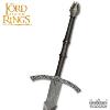 LOTR (LE SEIGNEUR DES ANNEAUX) - WITCH-KING, EPEE DU ROI SORCIER OFFICIELLE + SUPPORT BOIS (UNITED CUTLERY)