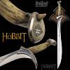 THE HOBBIT - EPEE "ORCRIST" DE THORIN OAKENSHIELD OFFICIELLE + SUPPORT BOIS DELUXE (UNITED CUTLERY)
