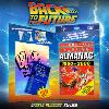 RETOUR VERS LE FUTUR 2 - PACK OFFICIEL : GRAYS SPORTS ALMANACH 1950-2000 + SAC HOLOGRAPHIQUE & TICKET D'ACHAT "BLAST FROM THE PAST" (GRAYS SPORTS ALMANAC PROP REPLICA - UNIVERSAL PICTURES)