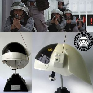 STAR WARS - REBEL FLEET CASQUE MOULAGE D'ORIGINE OFFICIEL SIGNATURE EDITION AVEC SUPPORT DELUXE