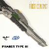 STAR TREK : FIRST CONTACT - PACK PHASER TYPE II & PHASER TYPE III OFFICIELS VERSION CUSTOM  AVEC FONCTION ELECTRONIQUE ET TIR DE CARTOUCHE PVC (ECHELLE 1/1 - NERF LMTD - HASBRO)