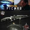 STAR TREK : PICARD (SERIE) - REPLIQUE COUTEAU POIGNARD KLINGON TOUT METAL (REPRODUCTION ART REPLICAS)