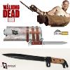 WALKING DEAD (THE) - MERLE DIXON ATELE-BAIONNETTE OFFICIELLE (THINKGEEK) + BAIONNETTE MANCHE BOIS & LAME ACIER (MASTER CUTLERY)