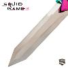 SQUID GAME 3 (SERIE) - REPLIQUE DAGUE ECHELLE 1/1 TOUT METAL AVEC BOITE VELOURS (CRYSTAL DAGGER - REPRODUCTION ART REPLICAS)