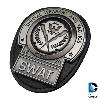 BATMAN, THE DARK NIGHT TRILOGY - BADGE INSIGNE POLICE S.W.A.T. DU LT. JIM GORDON OFFICIEL (DC COMICS - WARNER BROS. ENTERTAINMENT)