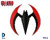BATMAN BEYOND, ANIMATED SERIES - BATARANG ROUGE 'RETRACTABLE' REPLICA OFFICIEL ECHELLE 1/1 (DC COLLECTIBLES - NECA)