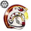 STAR WARS - CASQUE MOULAGE D'ORIGINE LUKE SKYWALKER OFFICIEL SIGNATURE EDITION AVEC SUPPORT DELUXE