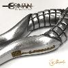 CONAN - DAGUE SERPENT OFFICIELLE MARTO LIMITED EDITION NUMEROTEE AVEC UNE "POINTE CASSEE VENDUE DANS L'ETAT" ! ("THULSA DOOM DAGGER" - SOUS LICENCE MARTO/20TH CENTURY FOX)