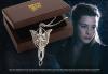 LOTR (LE SEIGNEUR DES ANNEAUX) - PENDENTIF OFFICIEL ARWEN ARGENT MASSIF (THE EVENSTAR - THE NOBLE COLLECTION)
