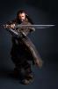 THE HOBBIT - EPEE "ORCRIST" DE THORIN OAKENSHIELD OFFICIELLE + SUPPORT BOIS DELUXE (UNITED CUTLERY)