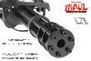 STAR WARS (SERIE) : MAUL SHADOW LORD - MITRAILLEUSE ICARUS AUTOMATIQUE VULCAN M134-A2 OFFICIELLE TOUT METAL "HEAVY ROTARY BLASTER CANNON" (LONG MACHINE GUN - AIRSOFT - CLASSIC ARMY)