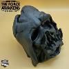 STAR WARS - CASQUE DARK VADOR "FONDU" REPLIQUE TAILLE REELLE FAIT MAIN (REPRODUCTION ARTISANALE ART REPLICAS - "PYRE" DARTH VADER MELTED HELMET)