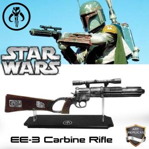 STAR WARS - BOBA FETT REPLIQUE FUSIL BLASTER EE-3 CARBINE RIFLE (REPRODUCTION ART REPLICAS)