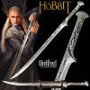 THE HOBBIT - EPEE DE THRANDUIL OFFICIELLE + SUPPORT BOIS DELUXE (UNITED CUTLERY)