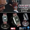 CAPTAIN AMERICA: CIVIL WAR - BRACELET TONY STARK OFFICIEL AVEC ECLAIRAGE LED ET SUPPORT (TECH REPULSOR ON:F2010 - MARVEL - FIVE CREATION)