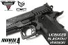 JOHN WICK 4 - PISTOLET EMG PIT VIPER GBB TARAN TACTICAL INNOVATIONS LICENCE OFFICIEL LIMITED EDITION ("BLACKOUT VERSION" AVEC CERTIFICAT D'AUTHENTICITE)