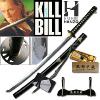 KILL BILL - BILL KATANA : PACK OFFICIEL HATTORI HANZO SABRE FORGE MAIN (PRACTICAL - LICENCE HATTORI HANZO)