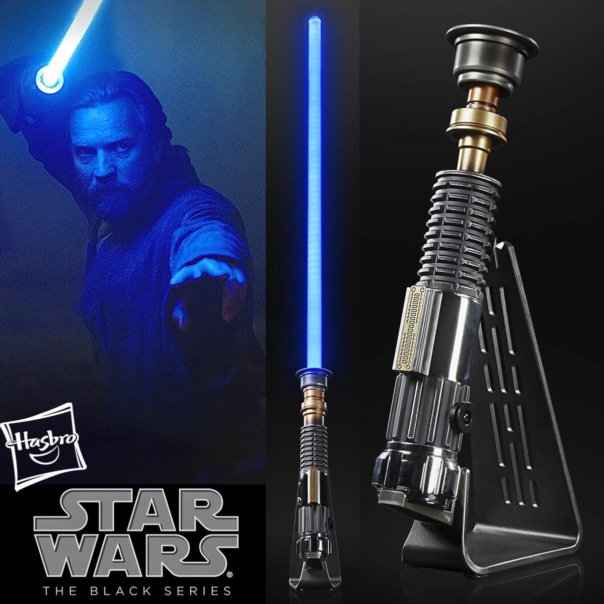 Star Wars Black Series - Sabre laser Force FX Elite d'Obi-Wan Kebi - Star  Wars