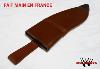 MACHETE - KUKRI REPRODUCTION AUTHENTIQUE (FAIT MAIN EN FRANCE - PRACTICAL - ARTISAN FORGERON)